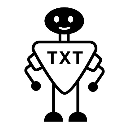Icon representing robot,txt, search engine crawlers, website indexing, visibility, robots exclusion protocol, crawler directives, seo directives, crawler control, and indexing management.
