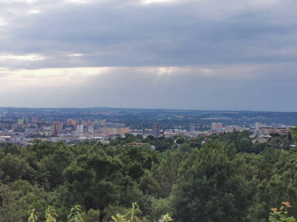 istock Ostrava coal city view from Ema hill 2131898237