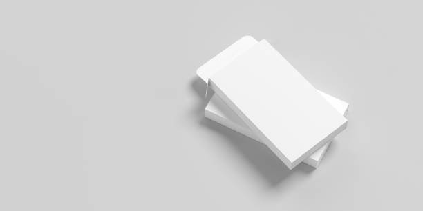 istock Box mock up isolated on white background. Cosmetics or medicine box mock up. 3D illustration. 2131917064
