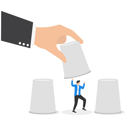Candidate selection. Modern vector illustration in flat style