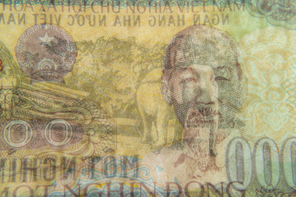 istock Macro shot of a banknote texture 2132209776