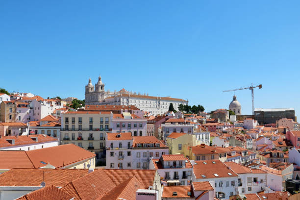 istock Panorama View of Lisbon Historic Center 2132247608