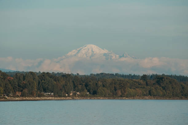 istock Mount Baker view from White Rock town British Columbia Canada 2132331204