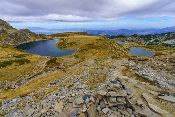 istock Four  of the Seven Rila Lakes 2132371086
