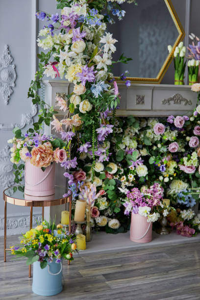 istock interior is like a fairy-tale flower castle 2132379400