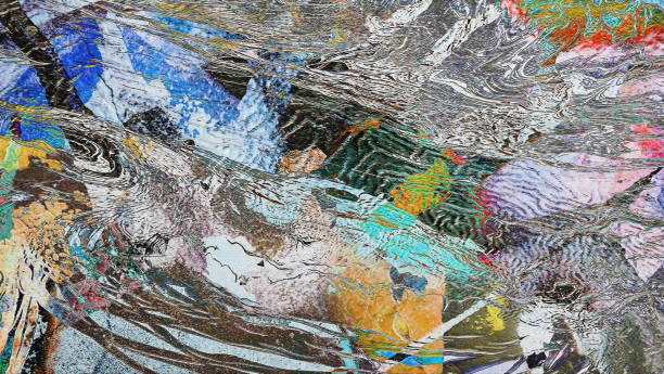istock Grunge Old Weathered Cracked Cement Wall With Multicolored Paint Layers Partially Peeled Off High Resolution Stock Image 2132404120