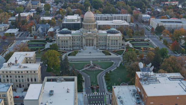 istock Idaho State Capitol in city 2132409875