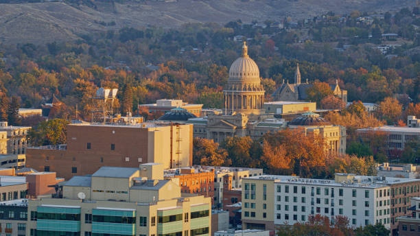 istock Idaho State Capitol in city 2132412465
