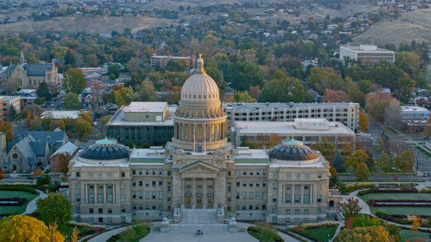 istock Idaho State Capitol in city 2132417684