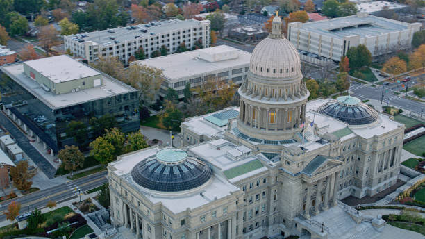 istock Idaho State Capitol in city 2132418123