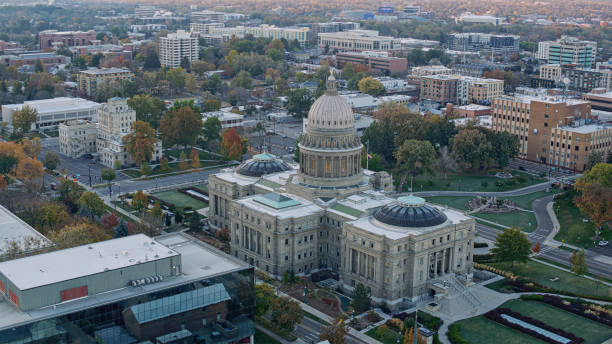 istock Idaho State Capitol in city 2132419663