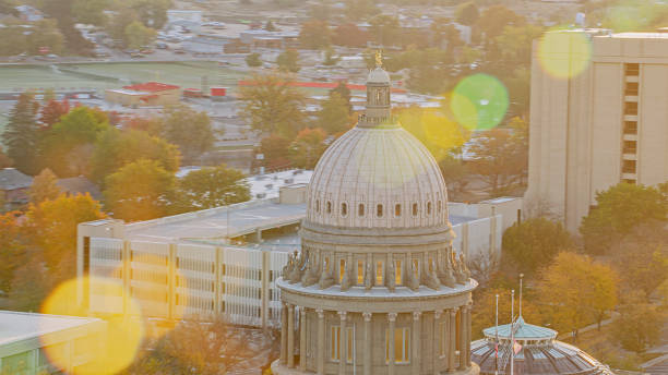 istock Idaho State Capitol in city 2132420697