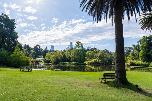 Au Royal Botanic Gardens, VIC , Melbourne, Australia