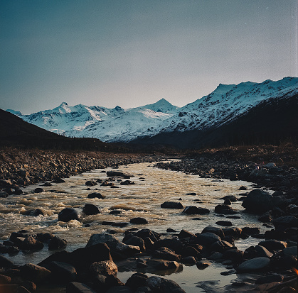 Alaskan Landscape shot on 120 film