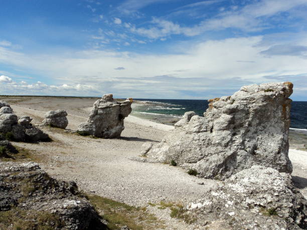 istock Gotland strange stone formation, sweden 2132525693