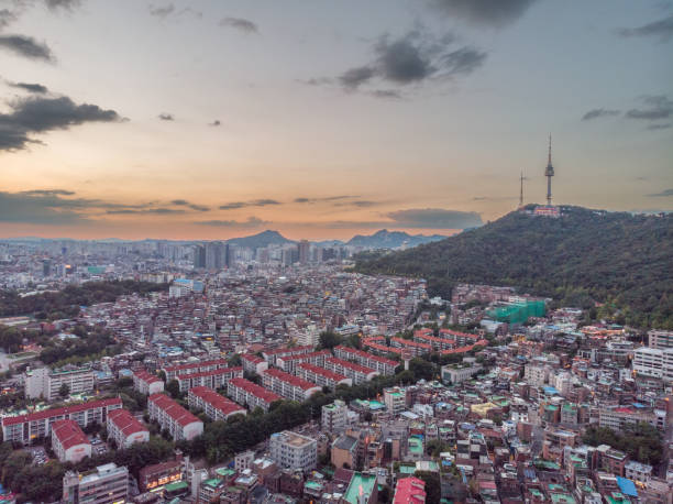 istock Seoul, South Korea. Yongsan District 2132551695