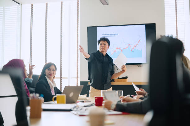 istock Inspirational Asian leadership. 2132573948