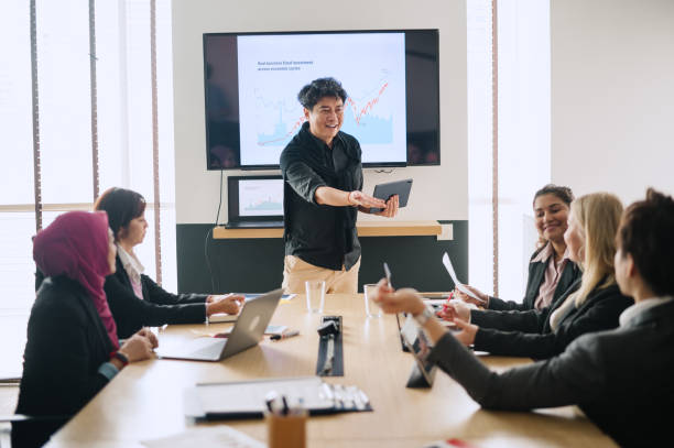 istock Inspirational Asian leadership. 2132574468