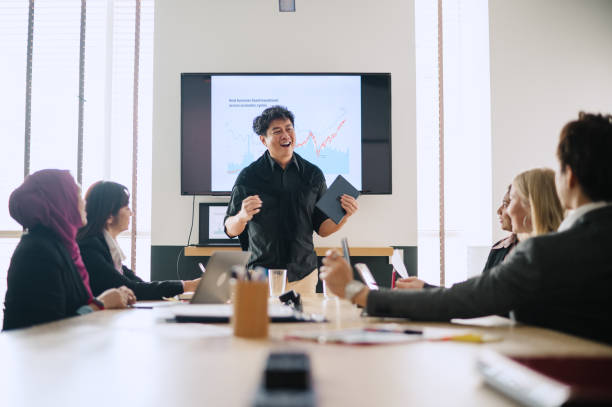 istock Inspirational Asian leadership. 2132574469