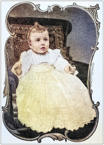 Antique photograph: Princess Victoria of York