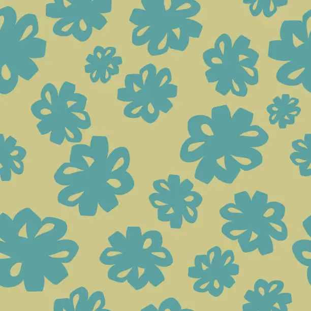 Vector illustration of Cute Bows Seamless Pattern