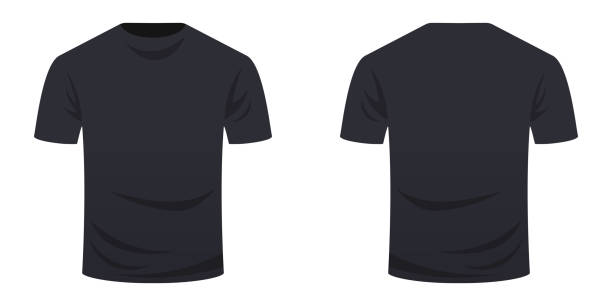 istock T-Shirt Mockup with Short Sleeves Isolated on Monochrome Background 2132837228