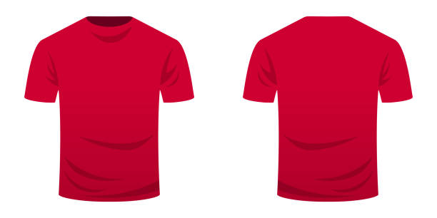 istock T-Shirt Mockup with Short Sleeves Isolated on Monochrome Background 2132838253