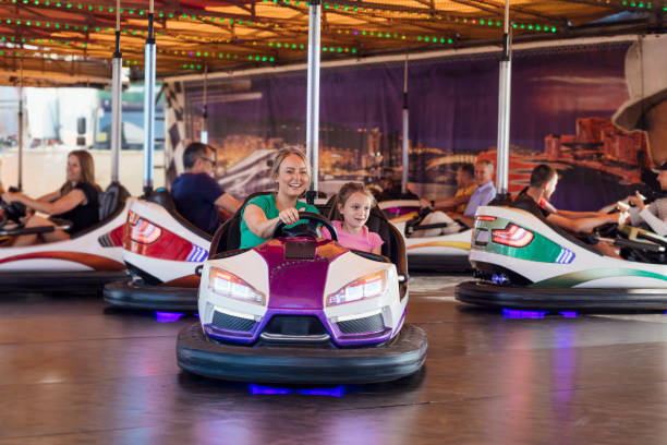 istock Riding the Dodgems with Mum 2132938347