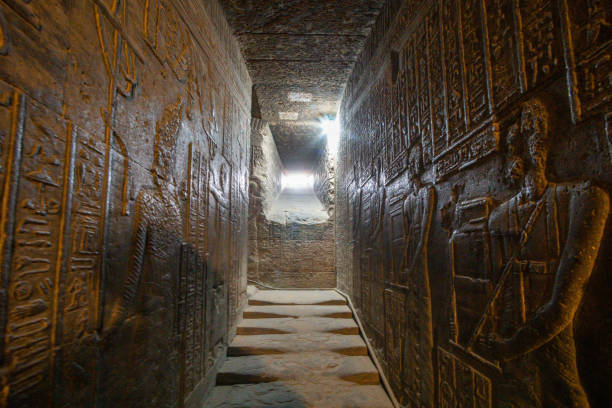 istock Dendera, Temple of Hathor, temples of ancient Egypt 2132938361
