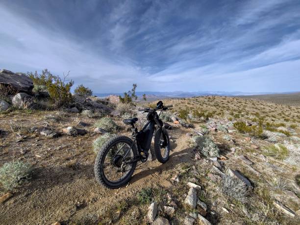 istock Biking in the desert 2132940929