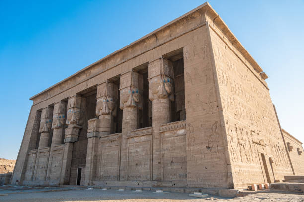 istock Dendera, Temple of Hathor, temples of ancient Egypt 2132954944