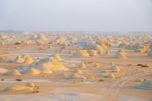 istock White Desert National Park, Chalk figures, Libyan Desert, Egypt 2133031528
