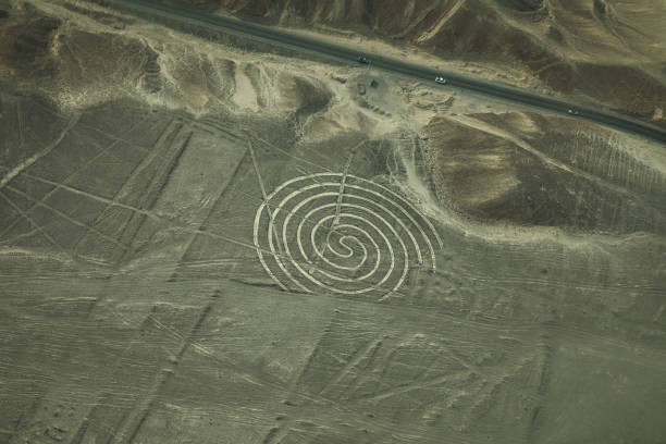 istock The spiral. Nazca Lines. Peru. 2133043611