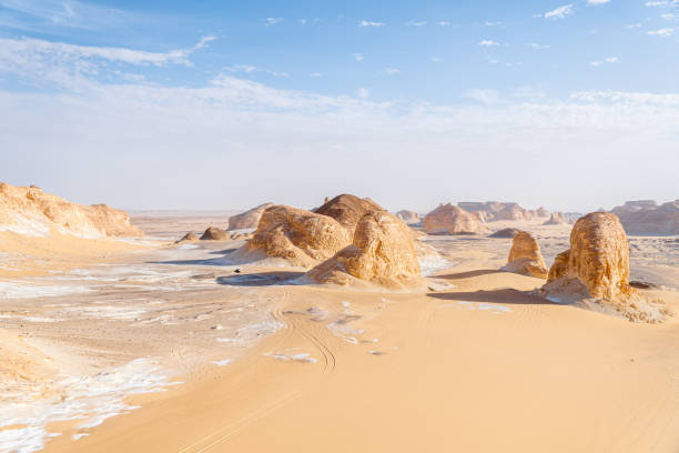 istock White Desert National Park, Chalk figures, Libyan Desert, Egypt 2133057906