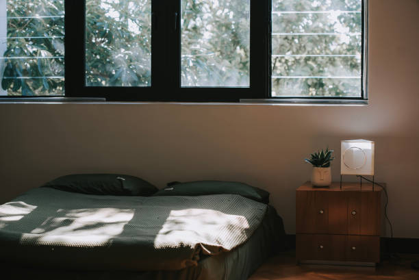 istock bedroom in morning with sunlight 2133072308