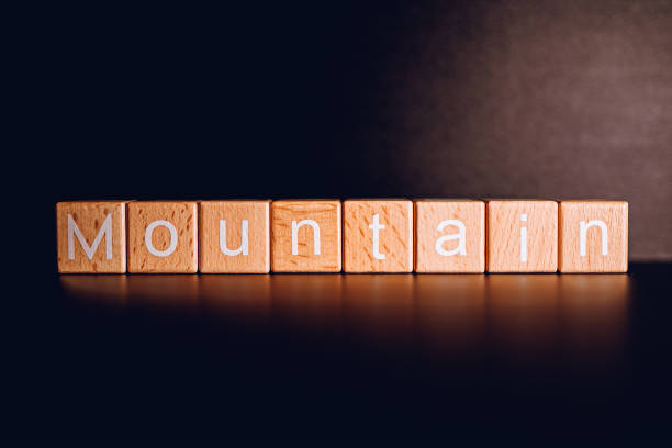 istock Wooden blocks form the text 