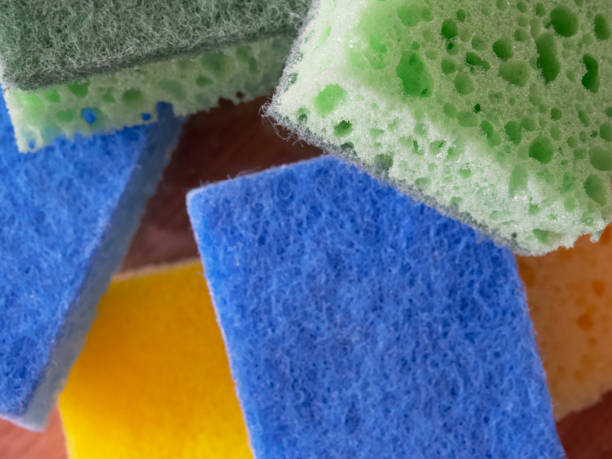 istock A few colorful sponges, a close-up shot. 2133168376