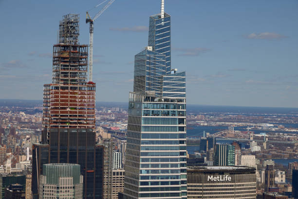 Construction Site in front of Lower Manhattan NYC.