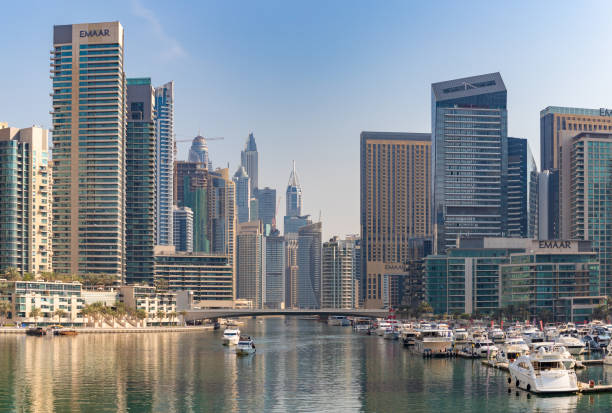 istock Dubai Marina Buildings 2133339776