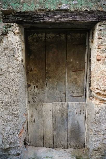 istock Old wooden doors, antique gate 2133496316