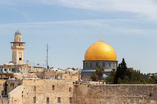 Temple Mount including Al Aqsa Mosque and Dome of the Rock