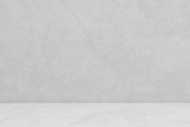 istock Empty gray concrete room studio background. Background for displaying product. 2133591136