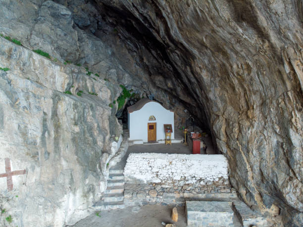 istock Cave with Agios Antonios chappel in Asterousia 2133632933