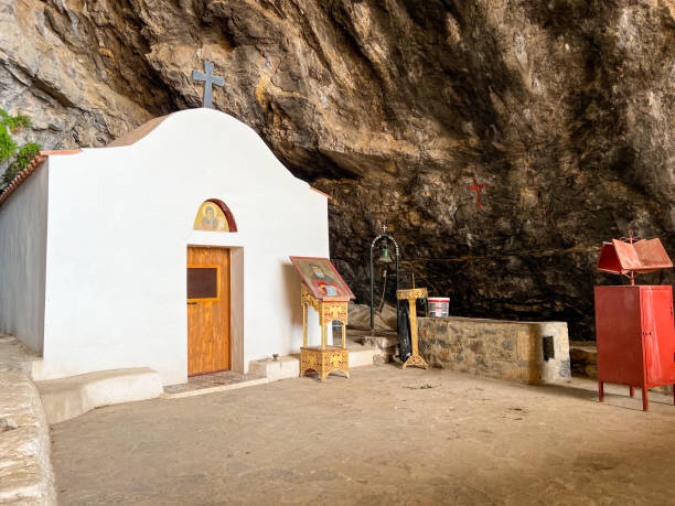 istock Cave with Agios Antonios chappel in Asterousia 2133633362