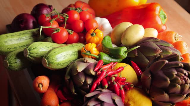 Colorful vegetables