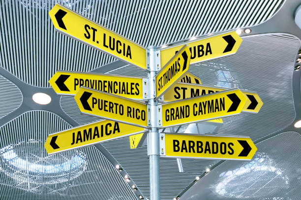 istock Caribbean location signs 2133840333