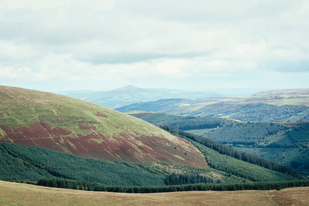 Scenic beauty captured in Brecon Beacons, UK. The area is popular for outdoor activities.