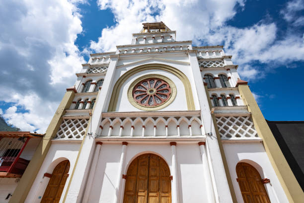 Betulia, Antioquia - Colombia. December 27, 2023. Immaculate Conception Church, It is a temple of Catholic worship.