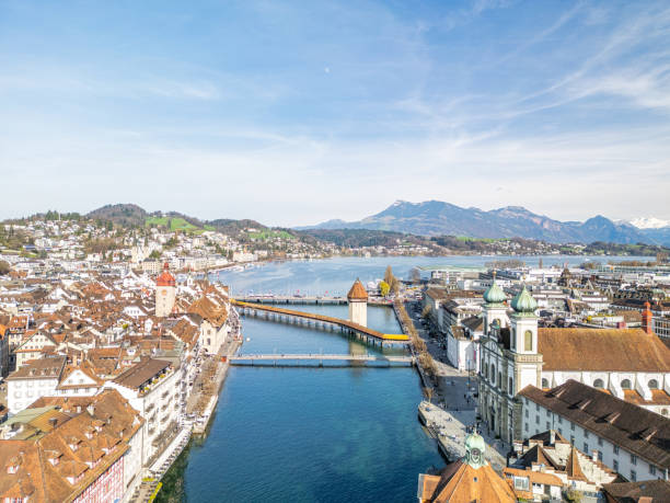 istock Aerial View of Lucerne Switzerland 2134028811