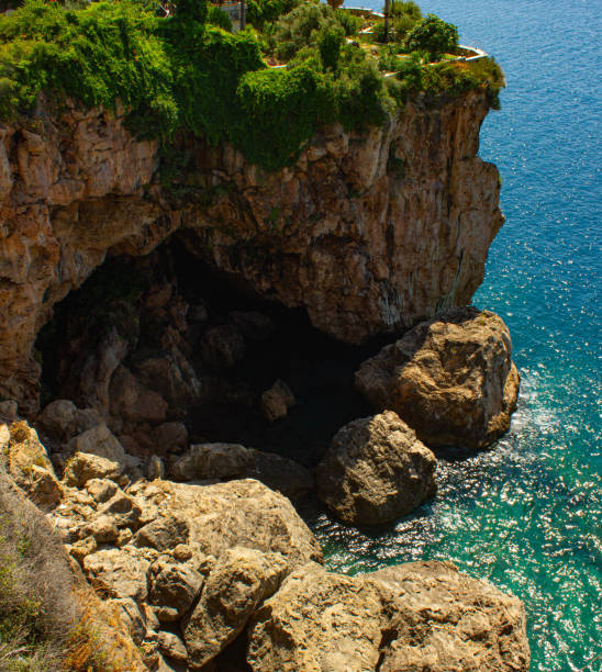 Cave near sea